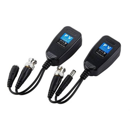 POWER VIDEO BALUN POE ENGATE RJ45 FULLHD 5MP 4K