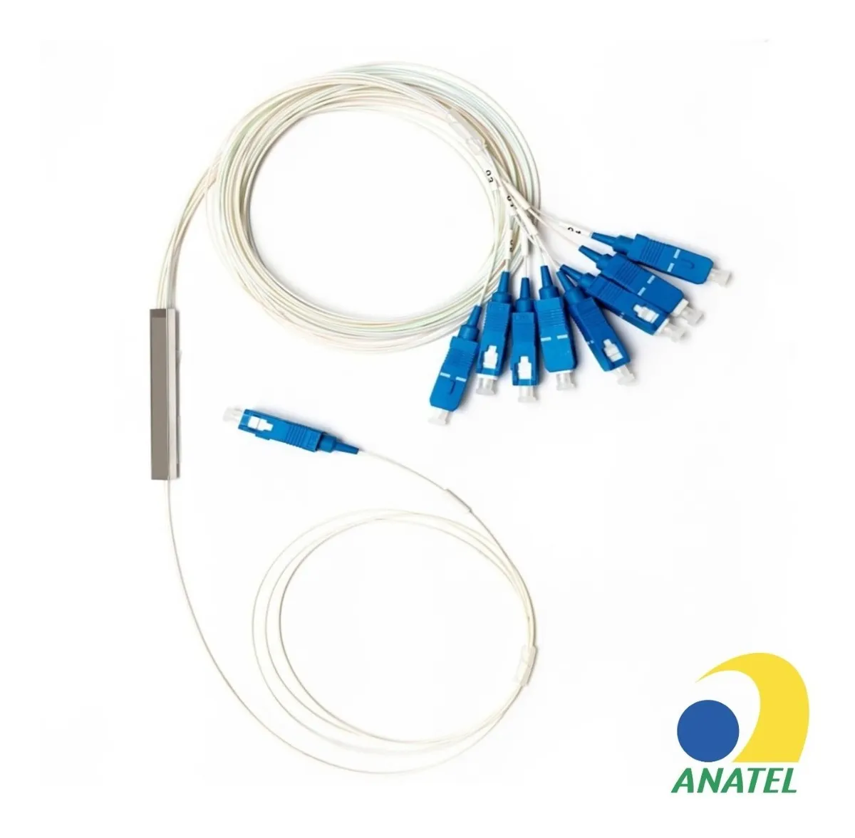 Splitter 1x8 Sc-upc Divisor Fibra Optica Conectorizado