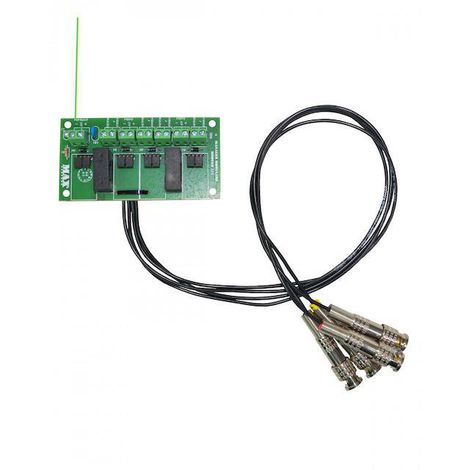 PLACA ORGANIZADORA PARA CABOS 4 CANAIS HD HÍBRIDO MAX ELETRON