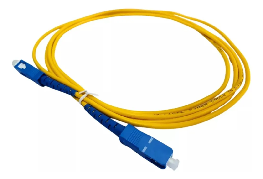 Cordão Óptico Simplex Sc upc X Sc upc Monomodo