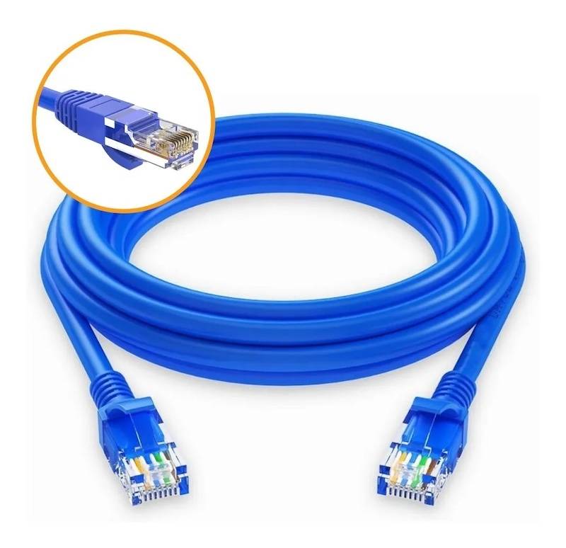 CABO REDE PATCH CORD MONTADO 2 METROS CAT5E BLISTER