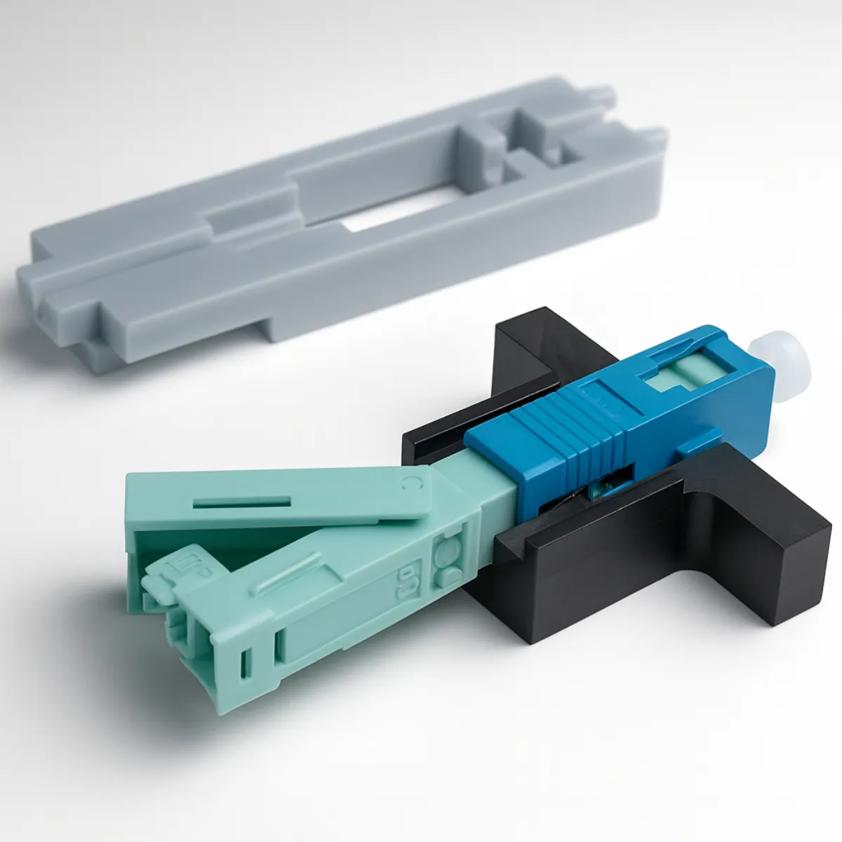 Conector Fast Click Sc/upc P/fibra Optica